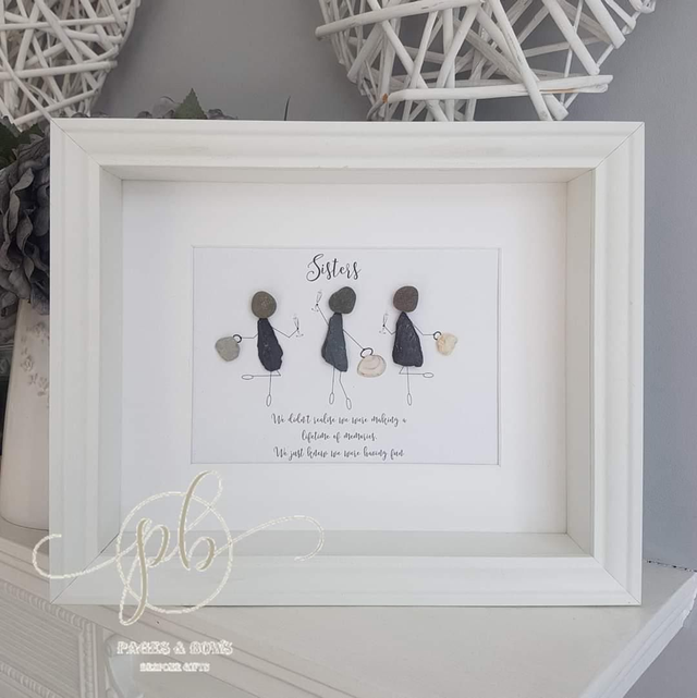 We didn&#039;t realise we were making memories pebble picture 