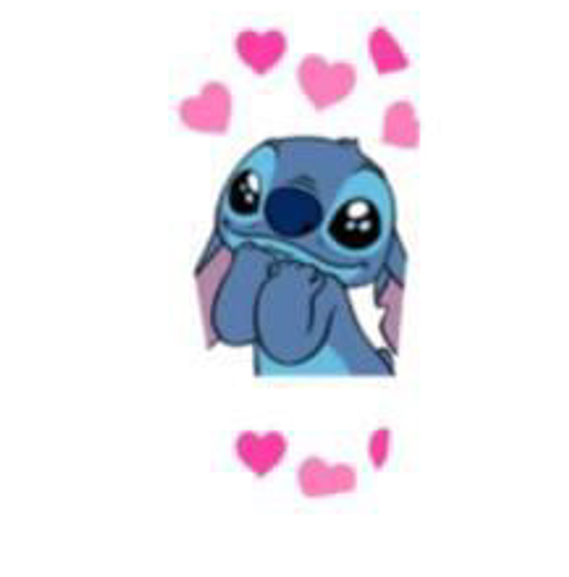 Stitch Hearts Sticker G6