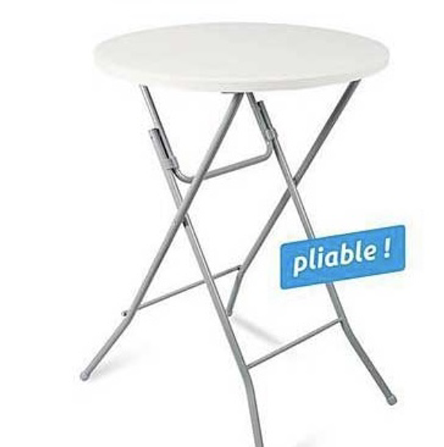 Table haute (mange-debout)