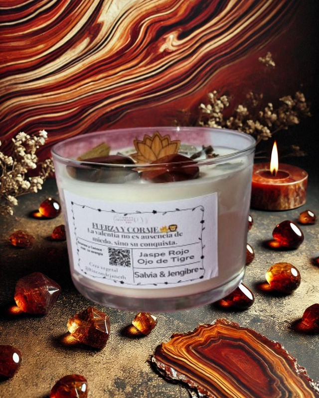 FUERZA Y CORAJE 🔥🦁
(Colección Luz Interior)