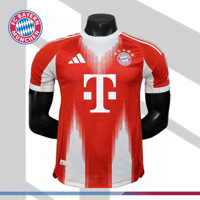 Bayern 25/26 home players version (Players version recommended 1 size larger than usual)