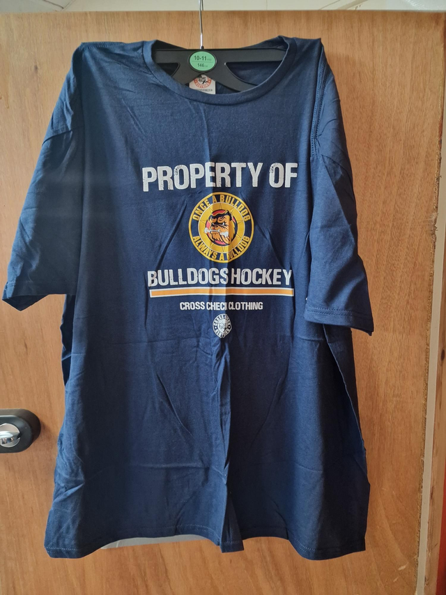 Blue Cross Check T shirt