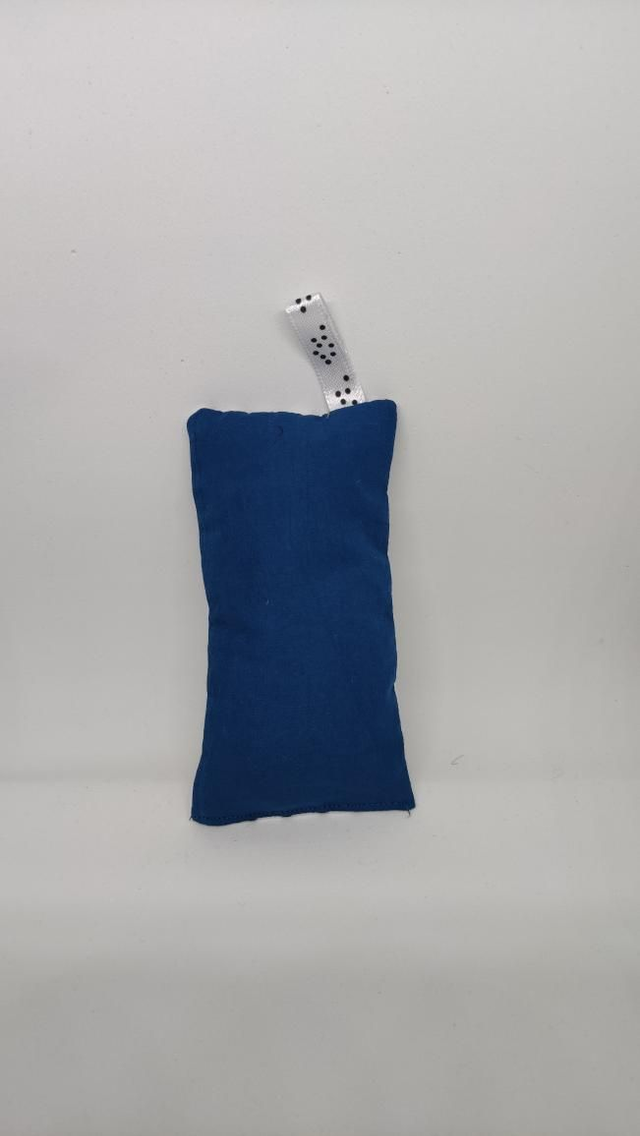 Éponge Lavable (bleu et rayures)