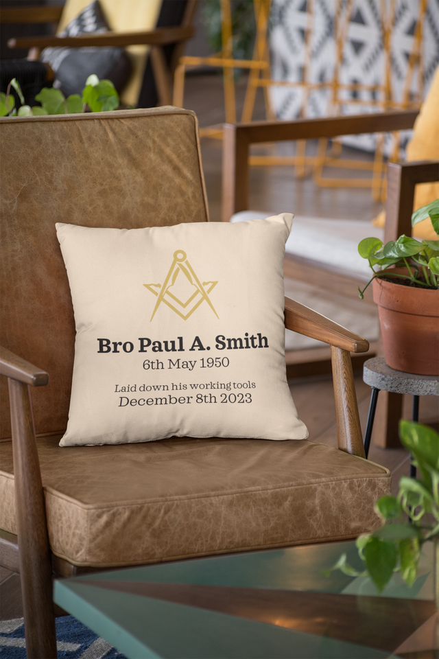 Custom Tribute Cushion