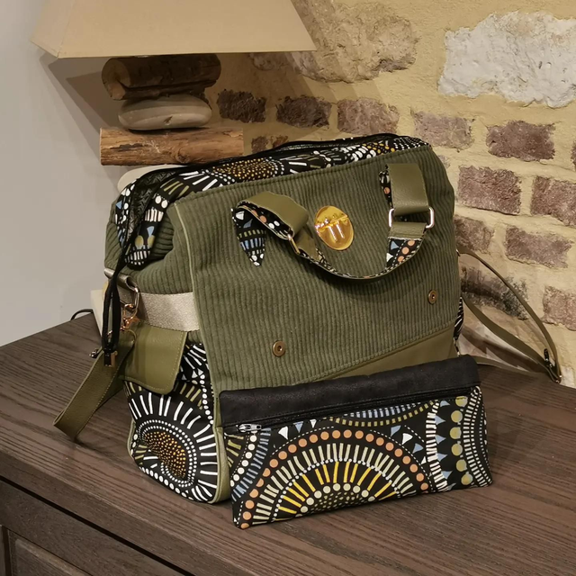 Grand sac à ouverture rigide