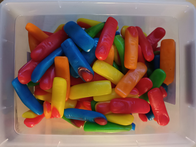 HALAL - DOIGTS LISSES ( VENDU PAR 100 GRAMMES )