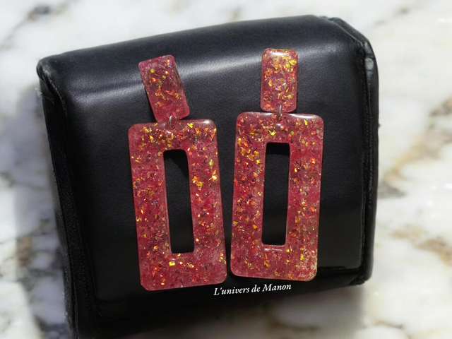 Boucle d&#039;oreille &quot;Carole &quot; 