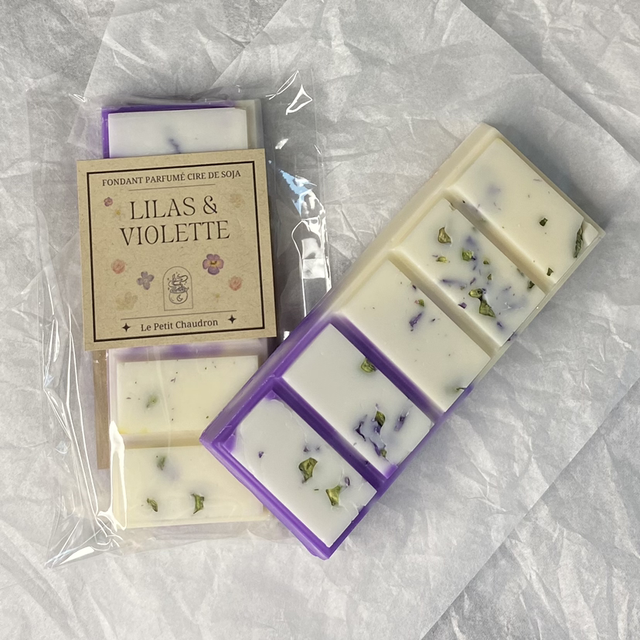 Fondant Snapbar Lilas & violette