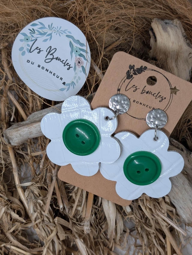 Coquette blanc vert co006