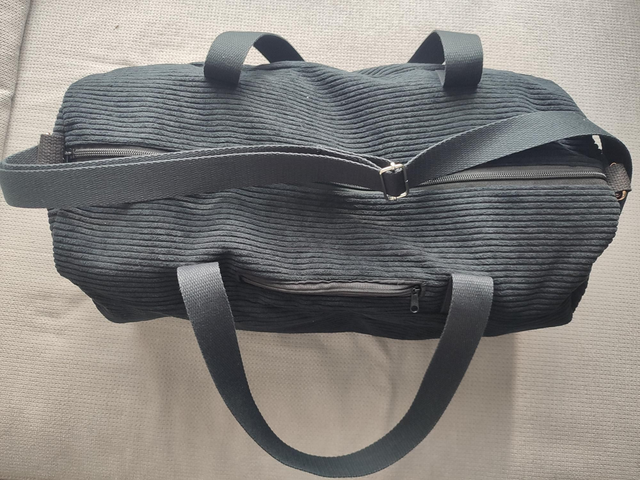 sac polochon noir