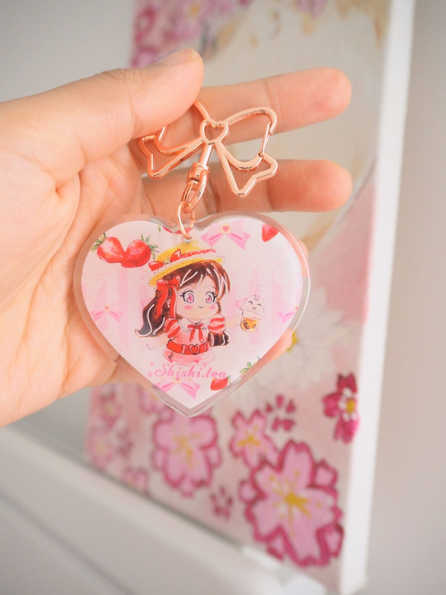 BBT Lolita strawberry Keychain
