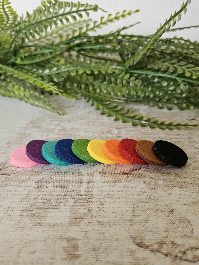 Disque de feutrine x10