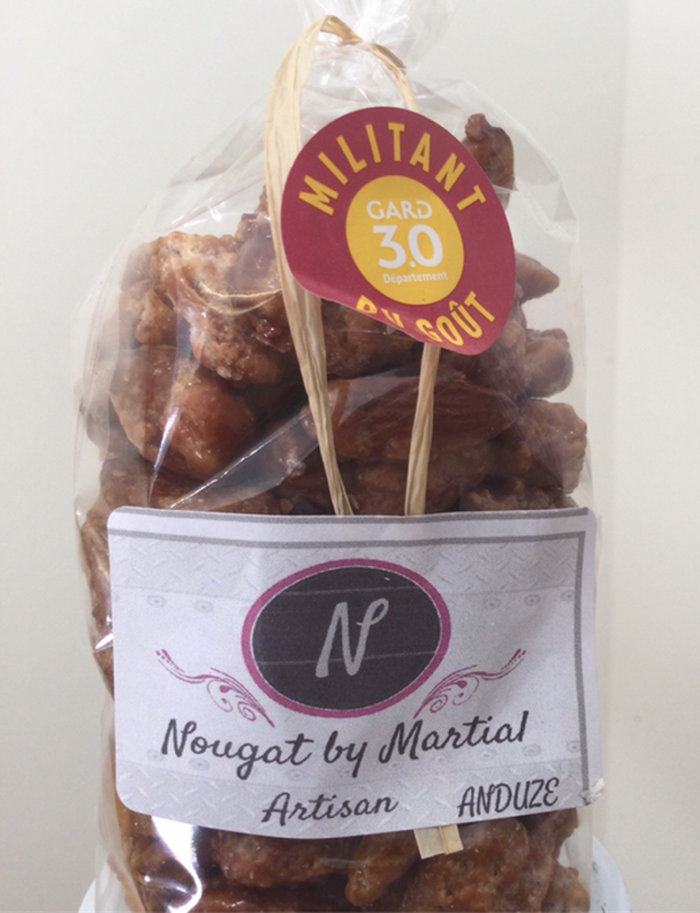 Amandes caramélisées Au Gingembre