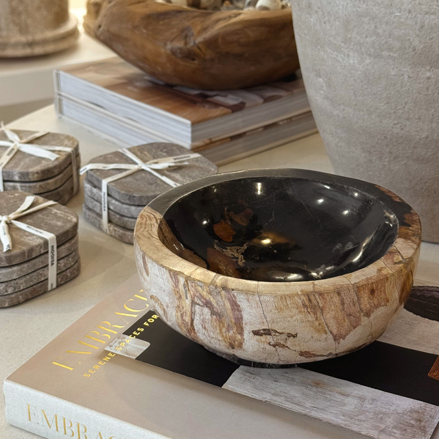 Petrified Wood Bowl