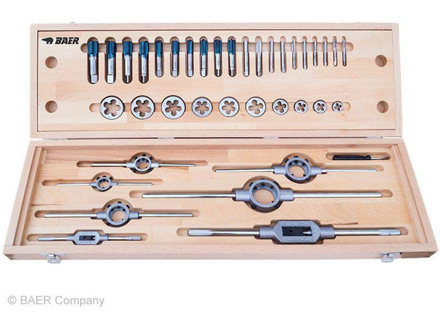 BAER SET HSS: Handgewindebohrer | Schneideisen | Werkzeuge : M 1 - 10