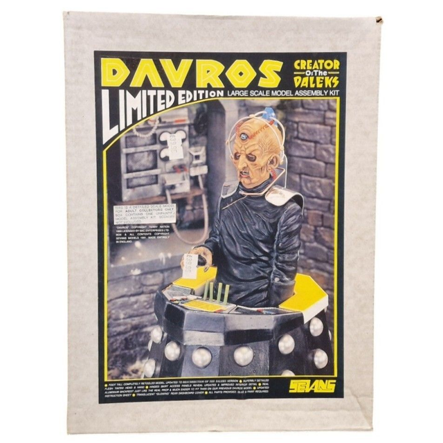 Doctor Who Davros model kit made by SEVANS in 1991 - Limited edition - 1/5 scale