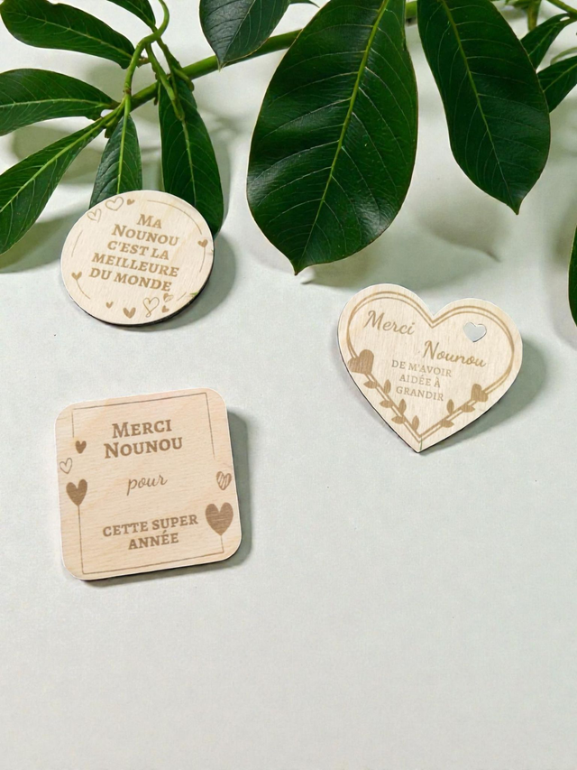 MAGNET PERSONNALISE NOUNOU