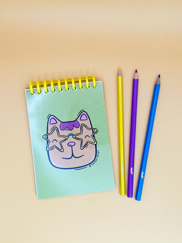 Cat notepad