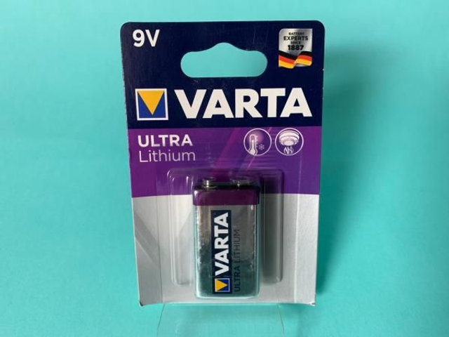 VARTA ULTRA LITHIUM Batterie E-Block 9V