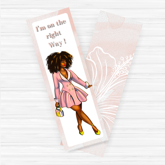 I am on the Right Way Marque-Page