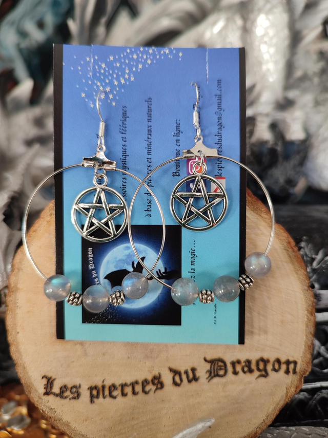 Boucles d&#039;oreilles Ame d&#039;enchanteresse