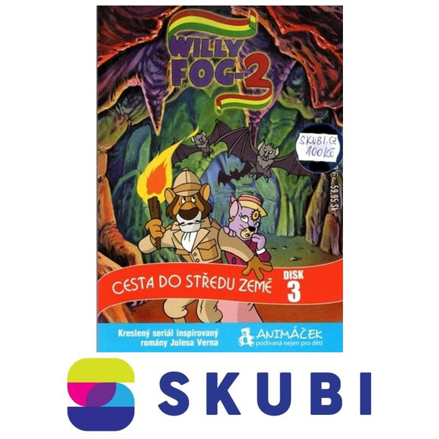 DVD Willy Fog 2 - Cesta do středu země - disk 3