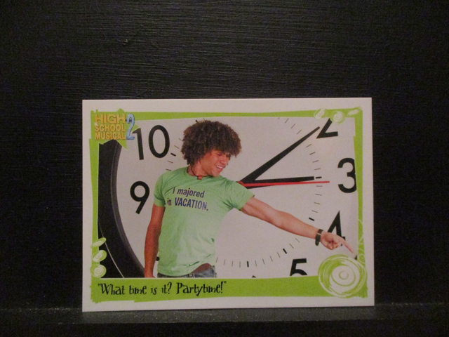 High School Musical 2 Original Trading Card #42