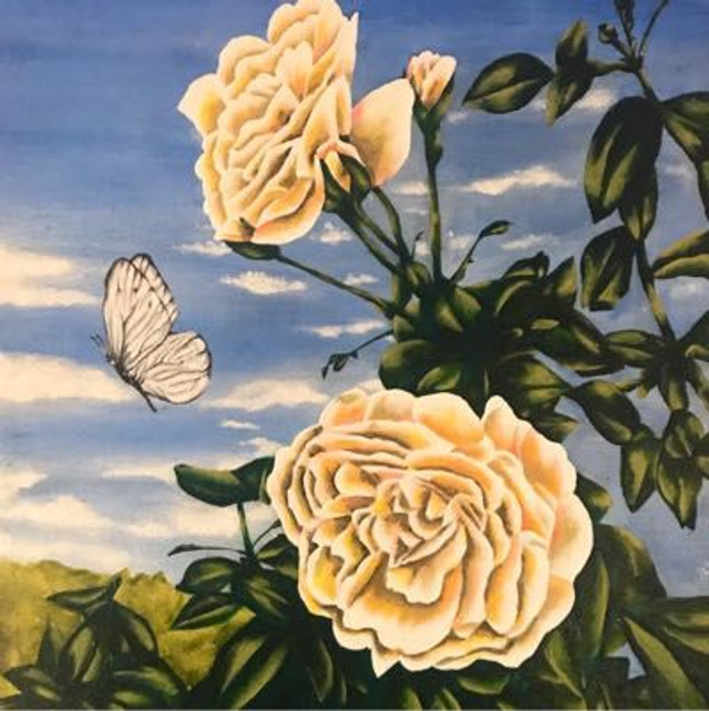 White Roses Limited Edition Print