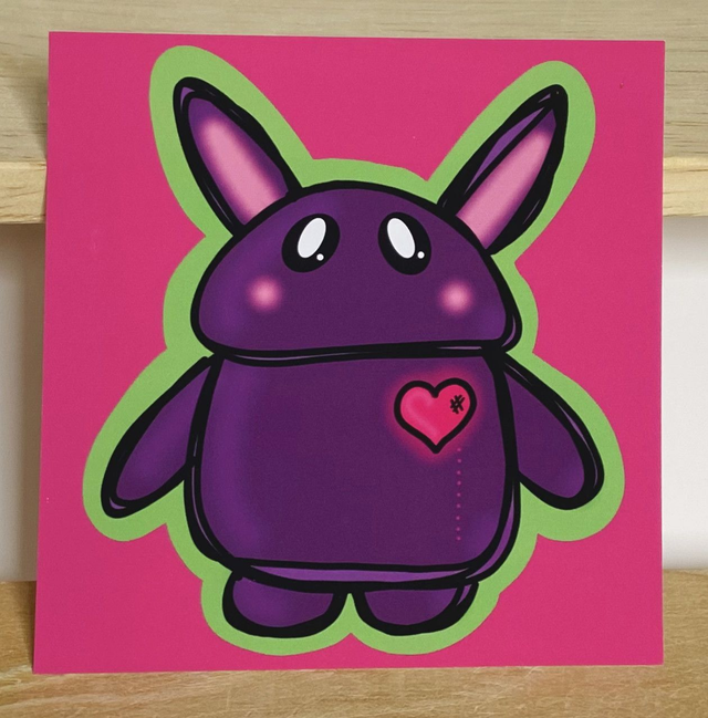 LAPIN MAUVE CYBER PUNK 