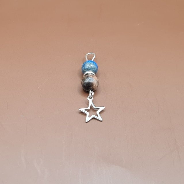 Pendentif Lapis lazuli - pierre de lune