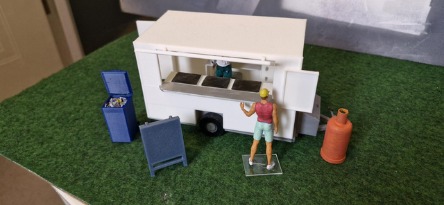 Modern Style Burger Van