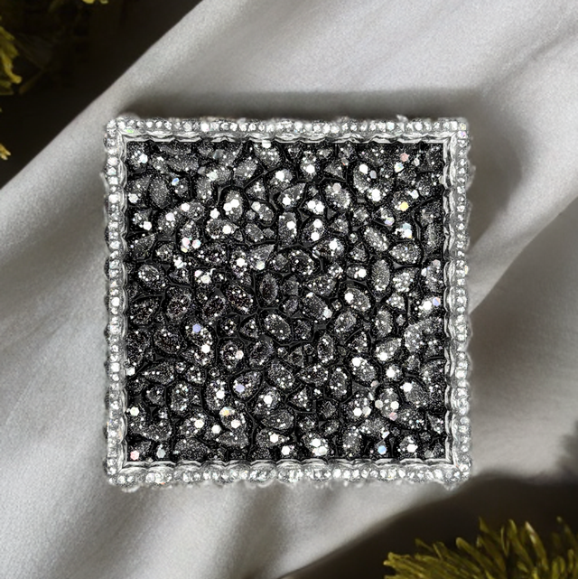 Plateau Diamant carré Esprit de fête 