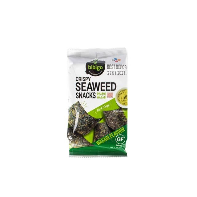 Bibigo Crispy Seaweed Snacks Wasabi