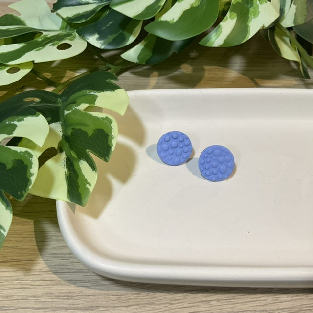 Blau: Ohrstecker #0177