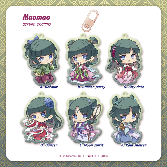 Maomao | acrylic charms