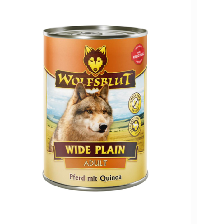 Nassfutter Adult Wide Plain Quinoa - Pferd Quinoa 395g