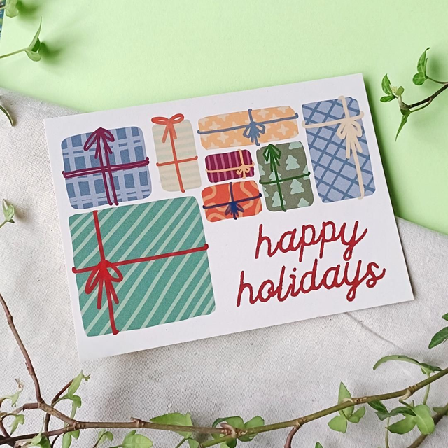 holiday - 3 pack postcards