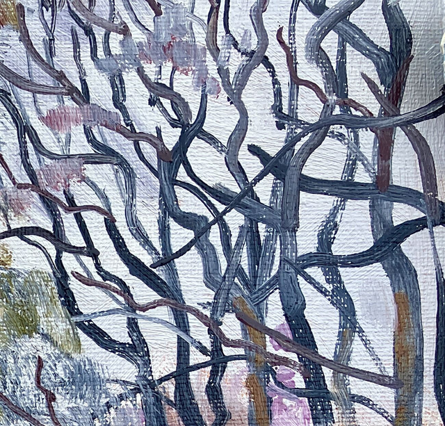 Approaching Goodmanham Wold Farm, East Yorkshire.