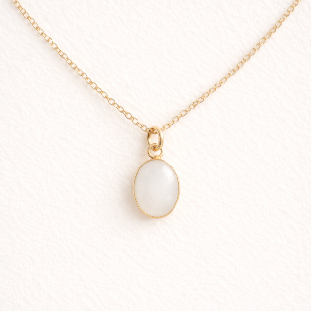 Medaljong Delicate · 10 x 8 mm