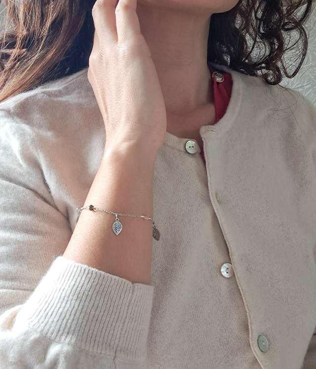 Bracelet feuilles d'automne