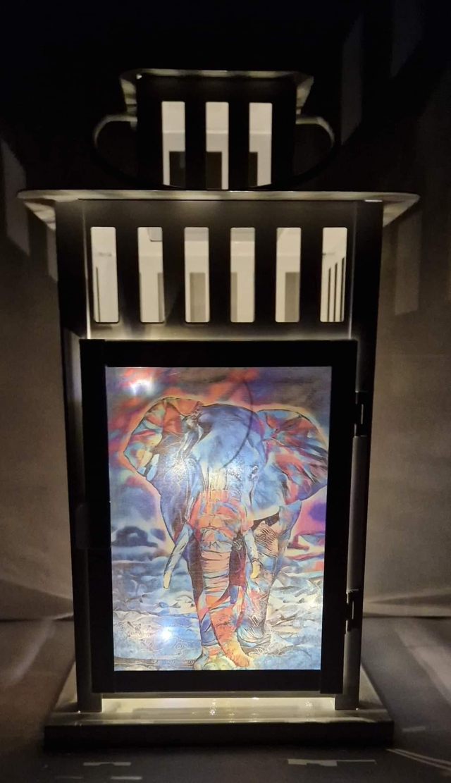 Elephant Themed Lantern
