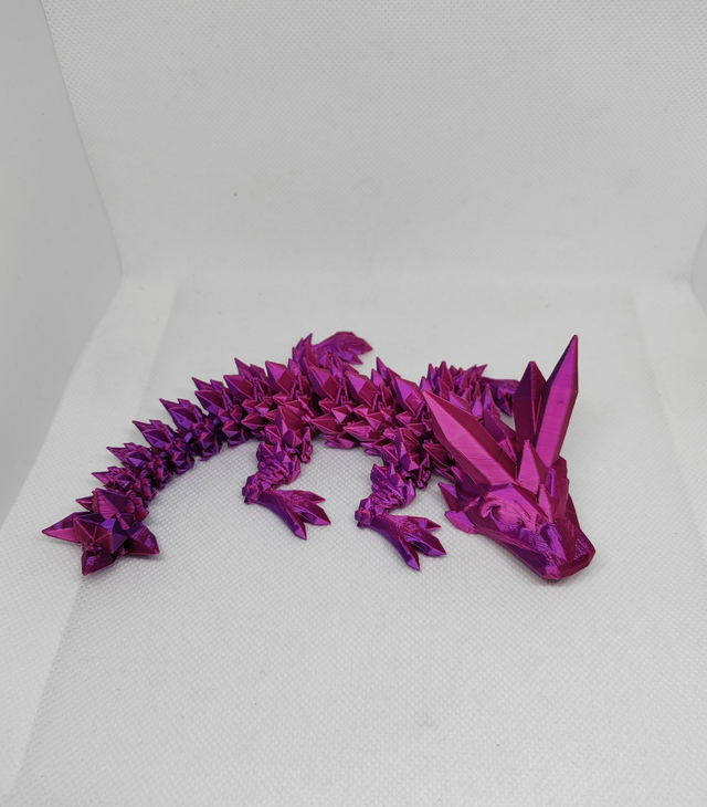 Bébé dragon cristal