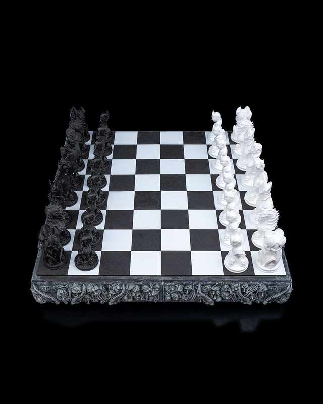 Jeux d&#039;échecs démoniaque