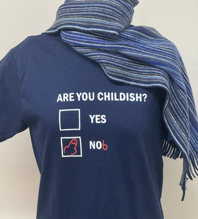 ARE YOU CHILDISH? YES NOb