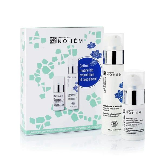 Coffret routine bio hydratation et coup d'éclat " Lotus Sacré"