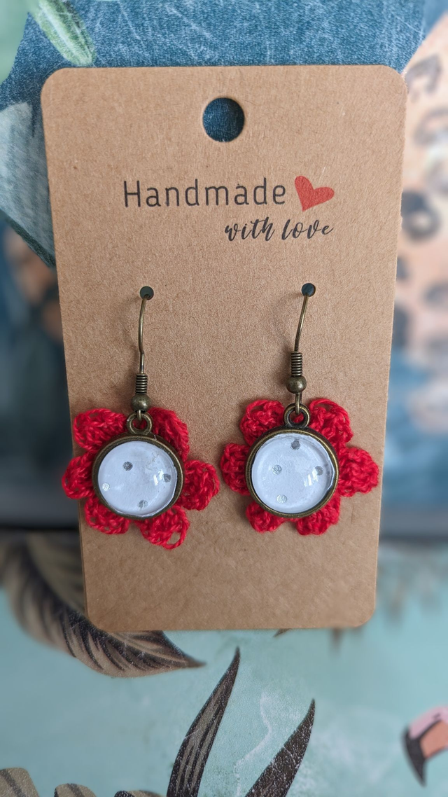 Boucles d&#039;oreilles crochet acier