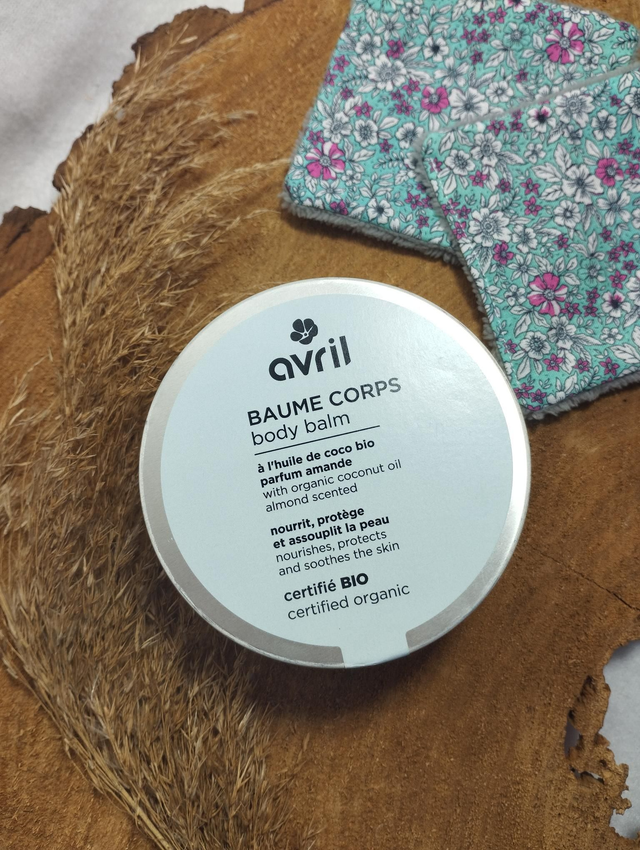 Baume corps à l&#039;huile de coco BIO - Avril