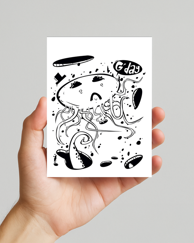 G'day kwal | DIEREN Collectie | A6 kaart