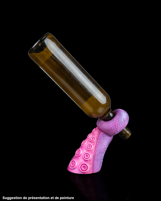Support bouteille de vin : Tentacule