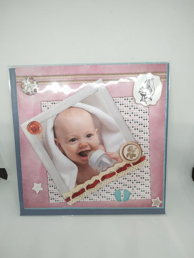 Carte de félicitations naissance  Garçon N' 671